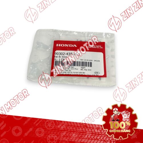 Alternative view of ĐAI ỐC 5MM CHỐT TAY PHANH THẮNG WAVE RSX 2019 2020 2021 2022 2023 , WAVE ALPHA 2017 - 2023 2024 - 2025, WAVE BLADE 110 90302435761 CHÍNH HÃNG