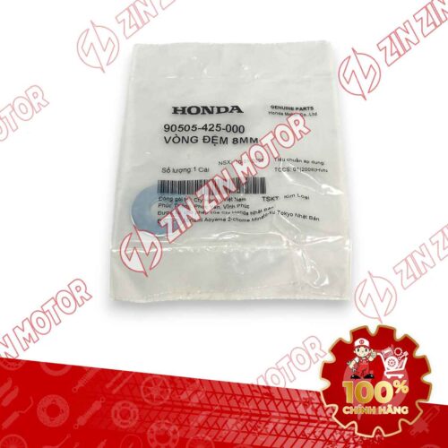 Alternative view of LÔNG ĐỀN 8MM CẦN HÃM BÁT PHANH SAU WAVE RSX 2019 2020 2021 2022 2023 , WAVE ALPHA 2017 - 2023 2024 - 2025, WAVE BLADE 110 90505425000 CHÍNH HÃNG