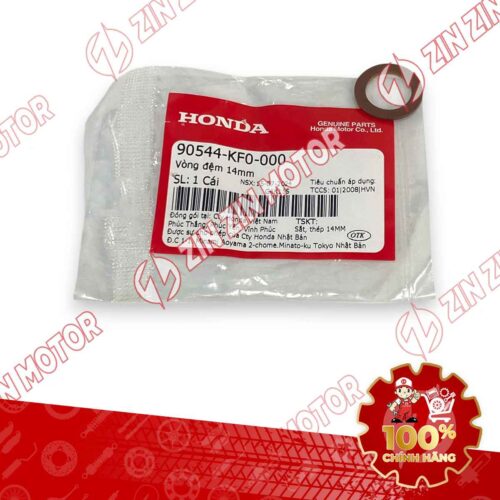Alternative view of LÔNG ĐỀN 14MM ỐC TĂNG SÊN, XÍCH CAM WAVE RSX 2019 2020 2021 2022 2023 , WAVE ALPHA 2017 - 2023 2024 - 2025, WAVE BLADE 110 90544KF0000 CHÍNH HÃNG