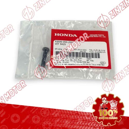 Alternative view of VÍT 5X25MM BẮT ỐP TAY GA WAVE RSX 2019 2020 2021 2022 2023 , WAVE ALPHA 2017 - 2023 2024 - 2025, WAVE BLADE 110 93500050250G CHÍNH HÃNG