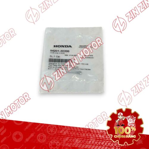 Alternative view of CHỐT CHẺ 3.0X30MM CHÂN CHỐNG ĐỨNG WAVE RSX 2019 2020 2021 2022 2023 , WAVE ALPHA 2017 - 2023 2024 - 2025, WAVE BLADE 110 9420130300 CHÍNH HÃNG