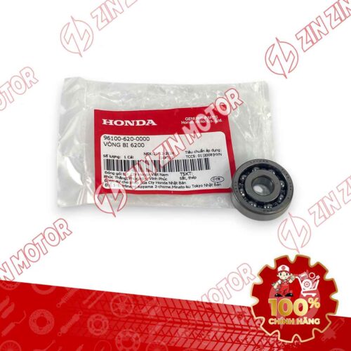 VÒNG BI 6200, BẠC ĐẠN NỒI SAU WAVE RSX 2019 2020 2021 2022 2023 , WAVE ALPHA 2017 - 2023 2024 - 2025,WAVE BLADE 110 961006200000 CHÍNH HÃNG