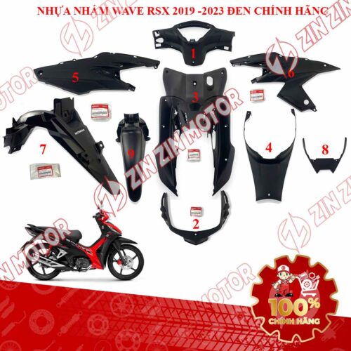 Alternative view of NHỰA NHÁM XE WAVE RSX 110 2019 2020 2021 2022 2023 CHÍNH HÃNG