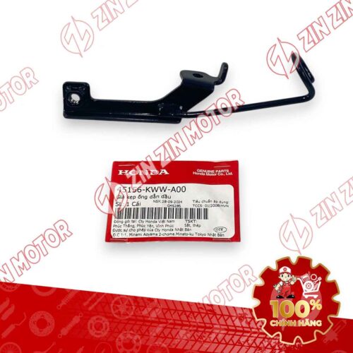 Alternative view of PÁT KẸP GIỮ DẦU PHANH THẮNG TRƯỚC WAVE RSX 2019 2020 2021 2022 2023 45156KWWA00 PB PHANH ĐĨA CHÍNH HÃNG