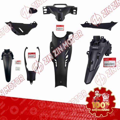 Alternative view of Bộ Dàn Áo Nhựa Nhám Wave Blade 110 2017 - 2025 Chính Hãng - ZZM