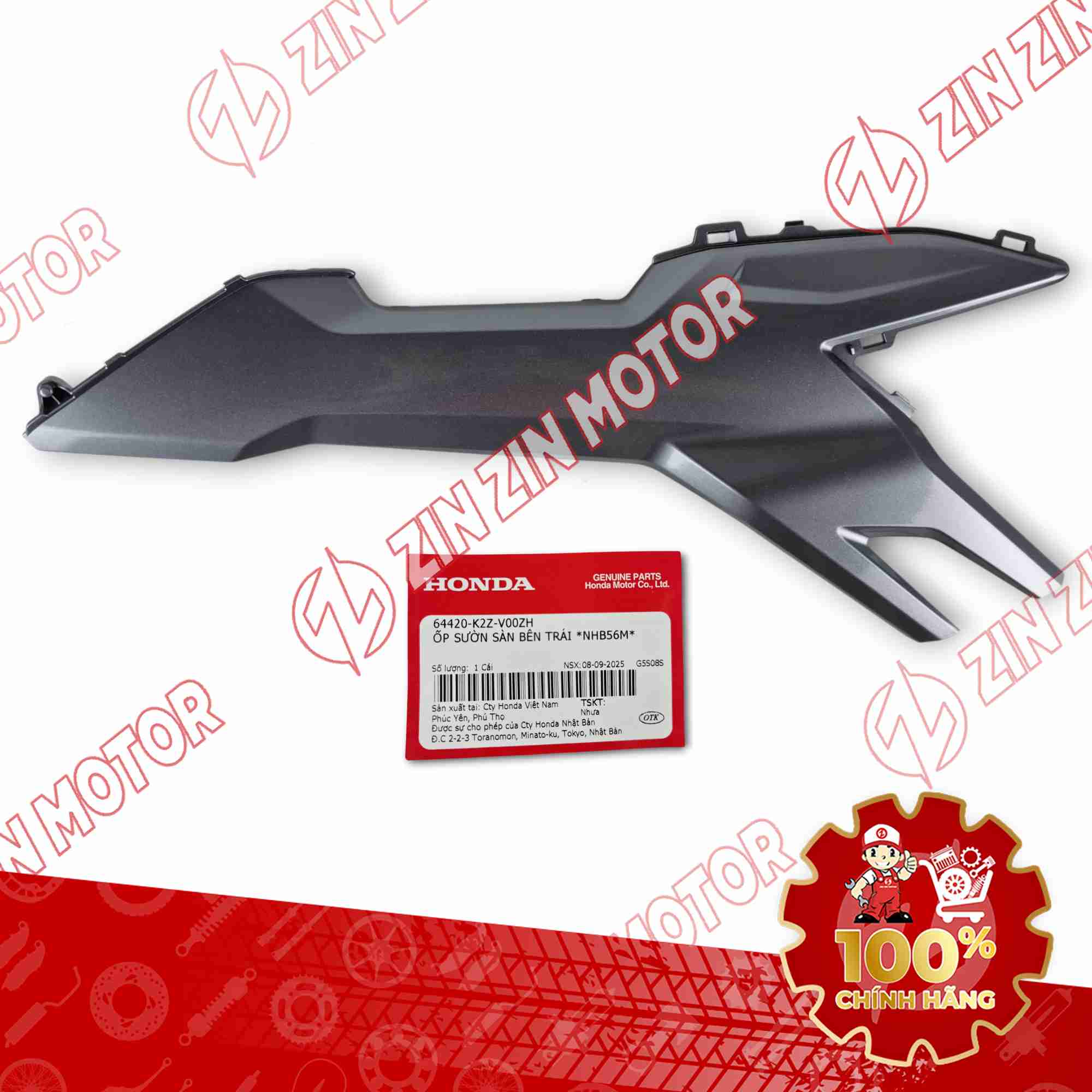 ỐP HÔNG AIR BLADE (AB) 2025 BẠC 2025 TRÁI 64420K2ZV00ZH CHÍNH HÃNG