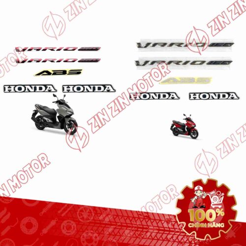 Bộ Tem Xe Vario 160 2022 Chính Hãng - ZZM