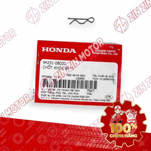 CHỐT KHÓA 8MM SH 125i/150i 2017 2018 2019 , SH 125/160i 2026 , AB 125/160 2026 9425108000 CHÍNH HÃNG