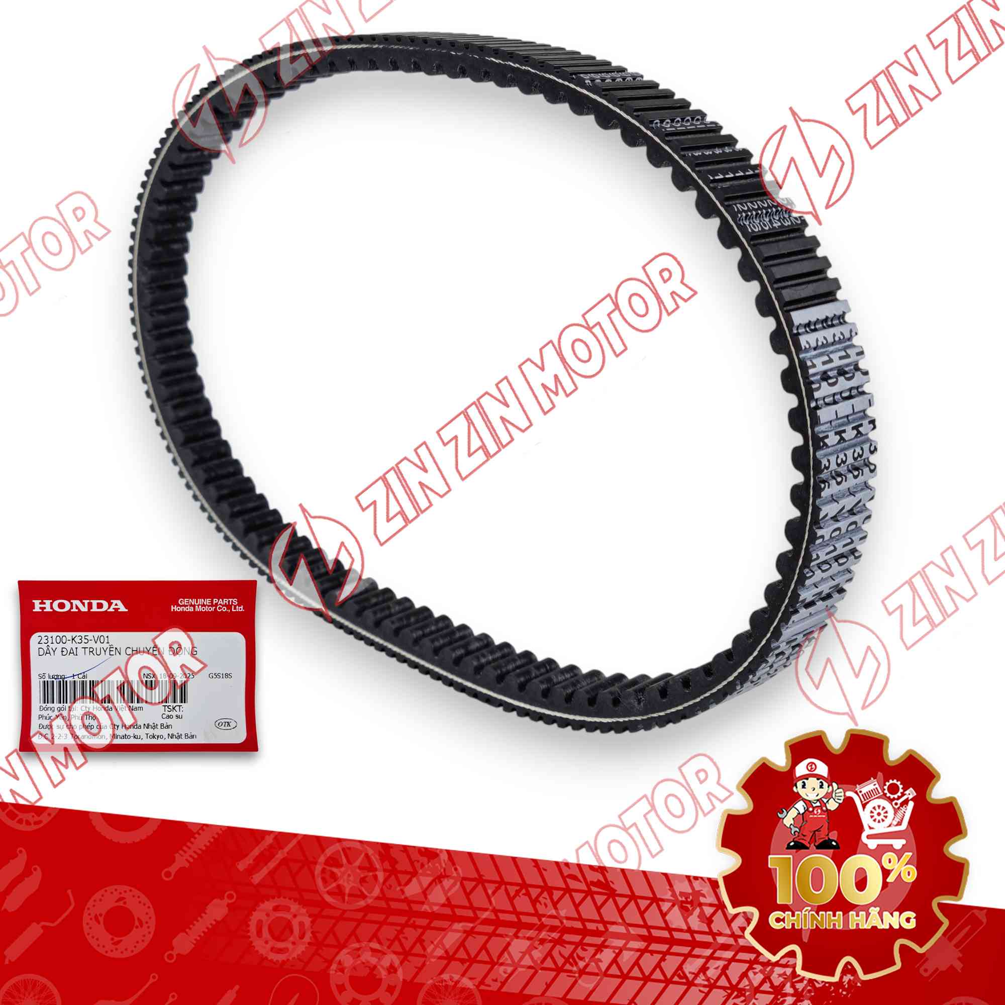 DÂY CUROA AIRBLADE 125 2016 - 2020 , VARIO 125 K2V 23100K35V01 CHÍNH HÃNG