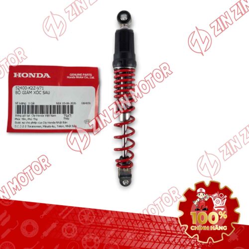 GIẢM XÓC, PHUỘC SAU AIR BLADE (AB) 125/160 2026 MÀU ĐỎ 52400K2ZV71 CHÍNH HÃNG
